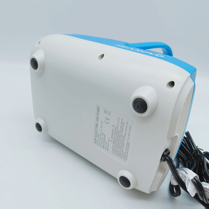 Аккумуляторный электрический насос Seanovo HT-900A, 4000 mAh, 350 л/мин, 2 режима лодочный воздушный компрессор для накачки надувной лодки ПВХ в т.ч НДНД РИБ резиновой, SUP-доски байдарки бассейна