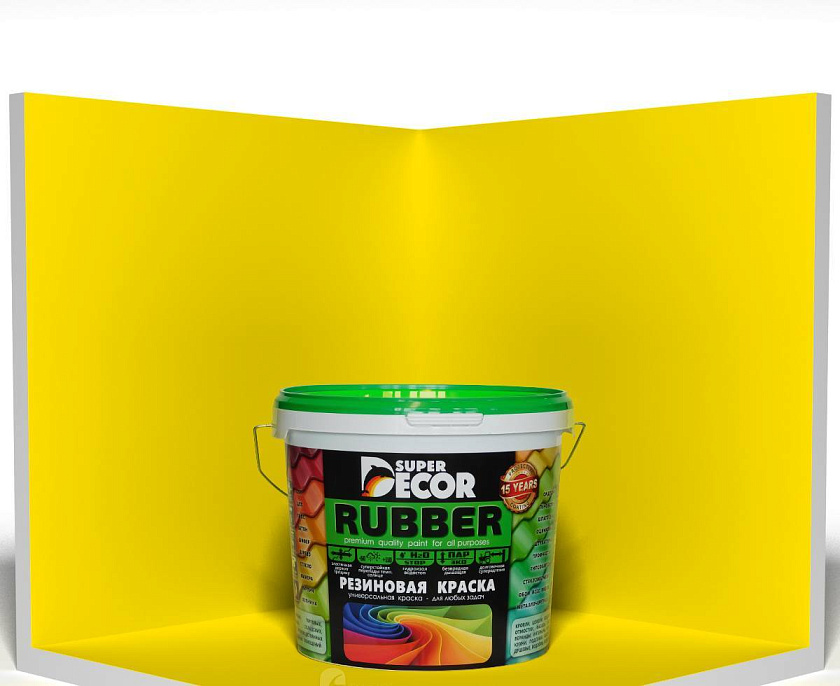 Резиновая краска Super Decor Rubber №3 Спелая дыня (1 кг)