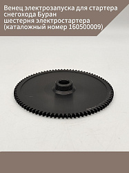 Венец электрозапуска для стартера снегохода Буран / шестерня электростартера (каталожный номер 160500009)   