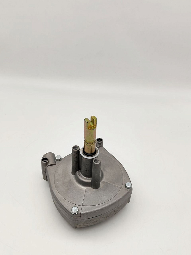 Короткоходный рулевой редуктор Nautflex YK7-CDX5 (испол. с регулятором угла наклона) для лодки / катера c подвесным лодочным мотором, под трос М66, привод руля планетарный для ПЛМ до 150 л.с.