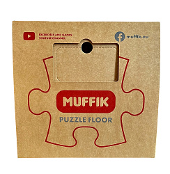 Детский массажный игровой коврик пазл MUFFIK набор "Medium 2" (11 шт.) напольный модульный для гимнастики детей и взрослых   