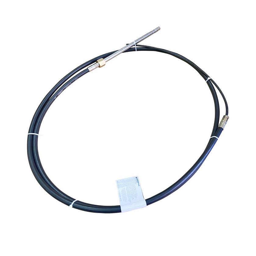 Трос рулевой итальянский ULTRAFLEX M66 / 12 FT (12 футов / 3,66 м) на лодку, катер, кабель для рулевого редуктора, штуртрос для дистанционного управления лодочным мотором (ПЛМ)