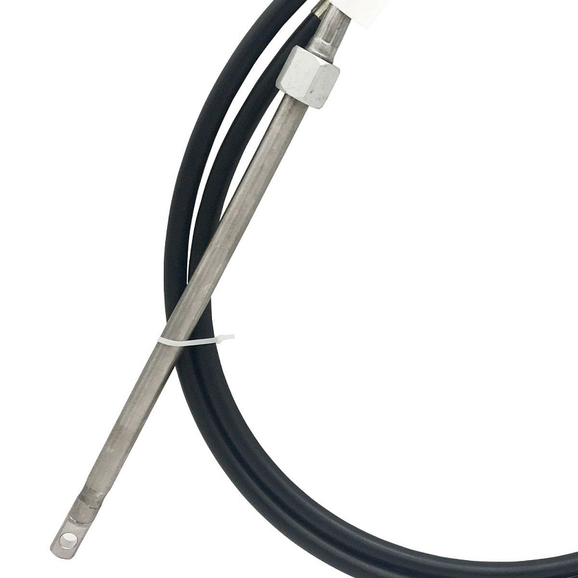 Трос рулевой Nautflex M58 / 14 FT (14 футов / 4,27 м) на лодку, катер, кабель для лодочного редуктора, штуртрос для дистанционного управления мотором (ПЛМ) до 55 л.с.
