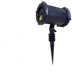 Проектор уличный лазерный новогодний для подсветки дома и деревьев Garden Flower RGB XL    