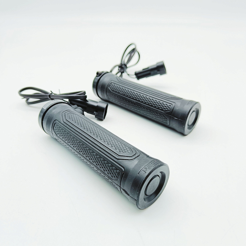 Ручки газа ltech с подогревом и терморегулятором РН-1, для руля D 22.4 - 23 мм квадроцикла, снегохода (Буран, Тайга и др.), мотоцикла, мотобуксировщика, снегоуборщика. Товар уцененный
