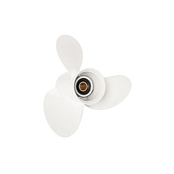 Для лодочного мотора Yamaha (Ямаха) 40-60 л.с. гребной винт шаг 14, диаметр 11-1/4, шлицов 13, лопасти 3, алюминиевый пр-во Skipper   