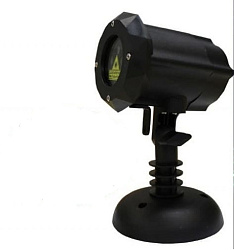 Проектор уличный лазерный новогодний для подсветки дома и деревьев Garden Flower RGB 3D    
