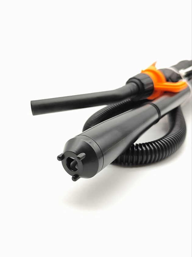 Насос SeaFlo для перекачки топлива, питанием от 12 В, с заправочным пистолетом (электрический мини насос помпа для дизельного топлива / солярки / дизтоплива, гсм, воды, жидкости, керосина)