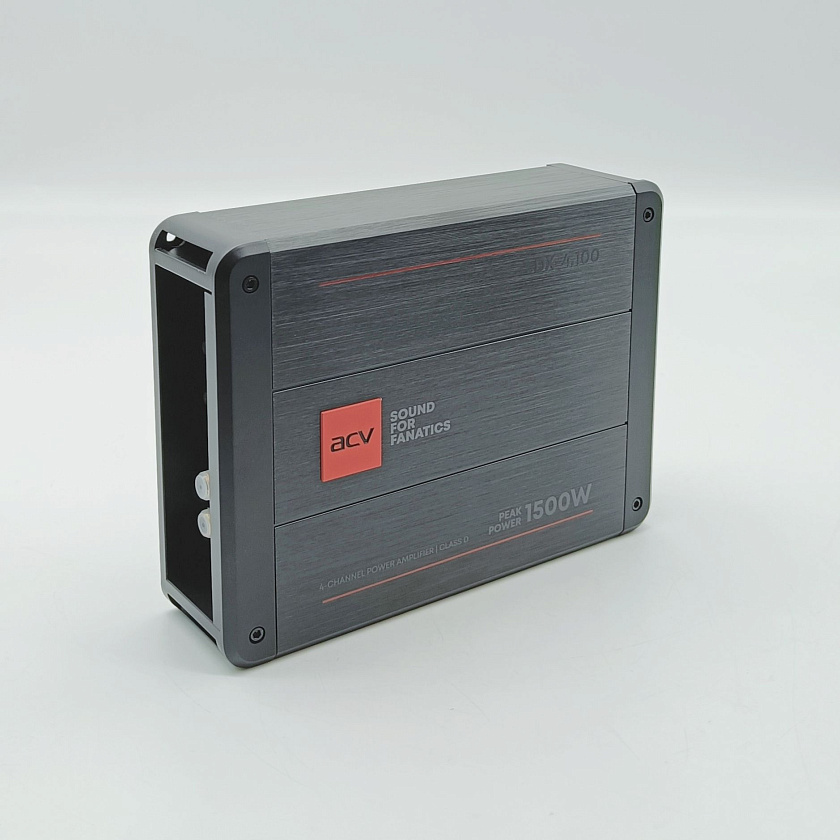 Цифровой усилитель мощности звука ACV DX-4.100 V3 4х100W автомобильный для колонок в машину, 4-х канальный