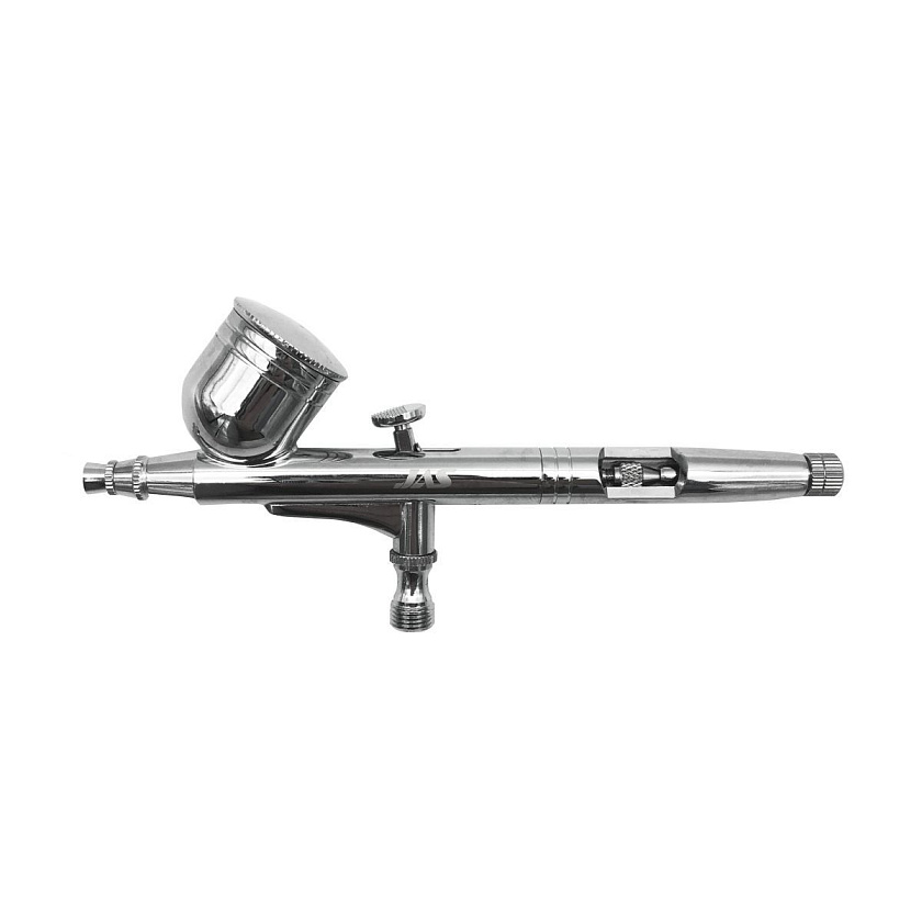 Аэрограф с компрессором JAS. Набор для аэрографии комплект из 4-х предметов (1113, 1228, 1401, 1636)