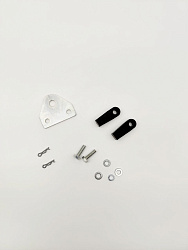 Для лодочного мотора Yamaha 15F / 20F 4-х тактный (карбюратор) установочный комплект подключения перехода с румпеля на ДУ дистанционное управление (переделка в дистанцию), адаптер для троса газ реверс   