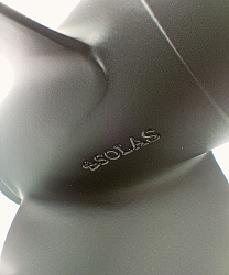 Для лодочного мотора Yamaha (Ямаха) 9.9 - 20 л.с. гребной винт SOLAS (Тайвань) шаг 12, диаметр 9-1/4, шлицов на валу 8, лопасти 3, алюминиевый серия AMITA 3   