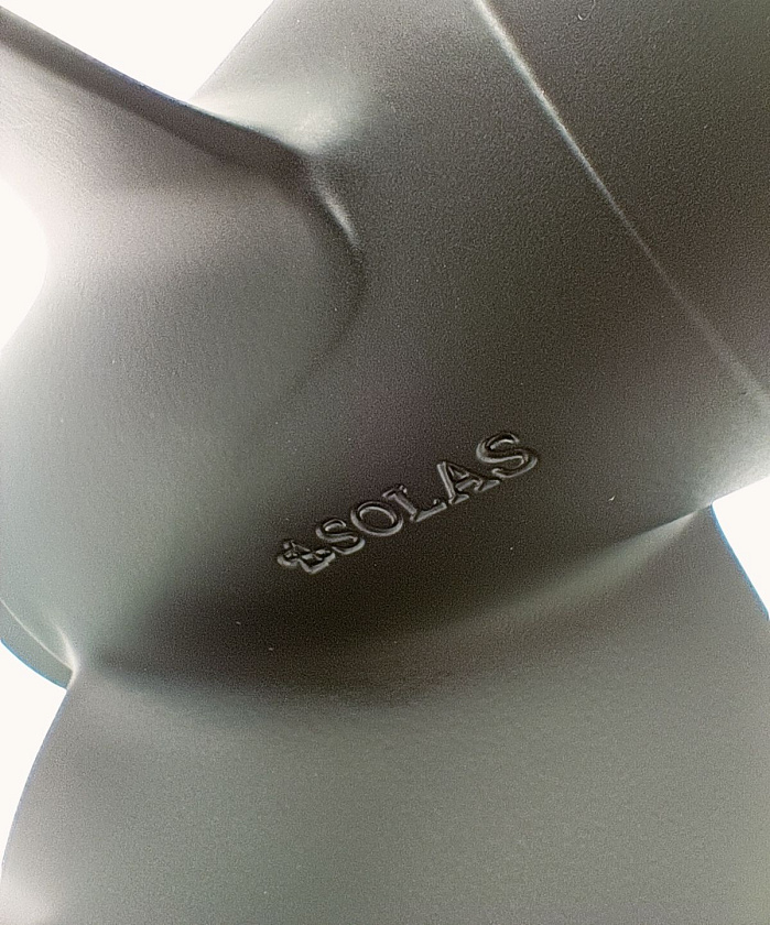 Для лодочного мотора Yamaha (Ямаха) 9.9 - 20 л.с. гребной винт SOLAS (Тайвань) шаг 12, диаметр 9-1/4, шлицов на валу 8, лопасти 3, алюминиевый серия AMITA 3