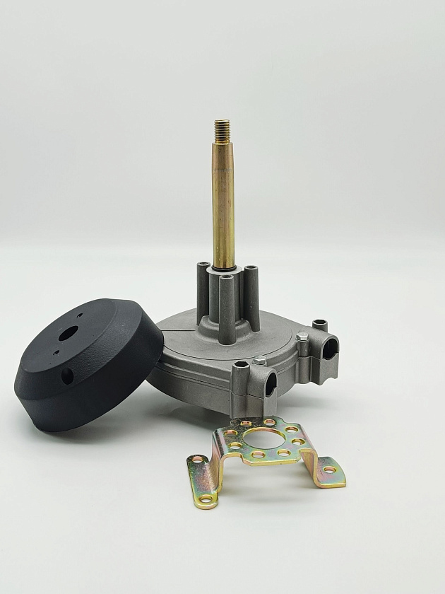 Короткоходный рулевой редуктор Nautflex YK7-CD (T71) 1,8 оборота, для водомета под трос М66 руля лодки / катера c подвесным мотором, планетарный возвратный (инерционный) для ПЛМ до 150 л.с. Товар уцененный