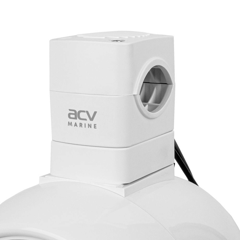 Подвесная морская акустика ACV MR62WL 300 Вт 6,5'', RGB подсветка, комплект корпусных динамиков 2 шт, влагостойкие колонки для лодки, катера, яхты водонепроницаемые 2-полосные, белые