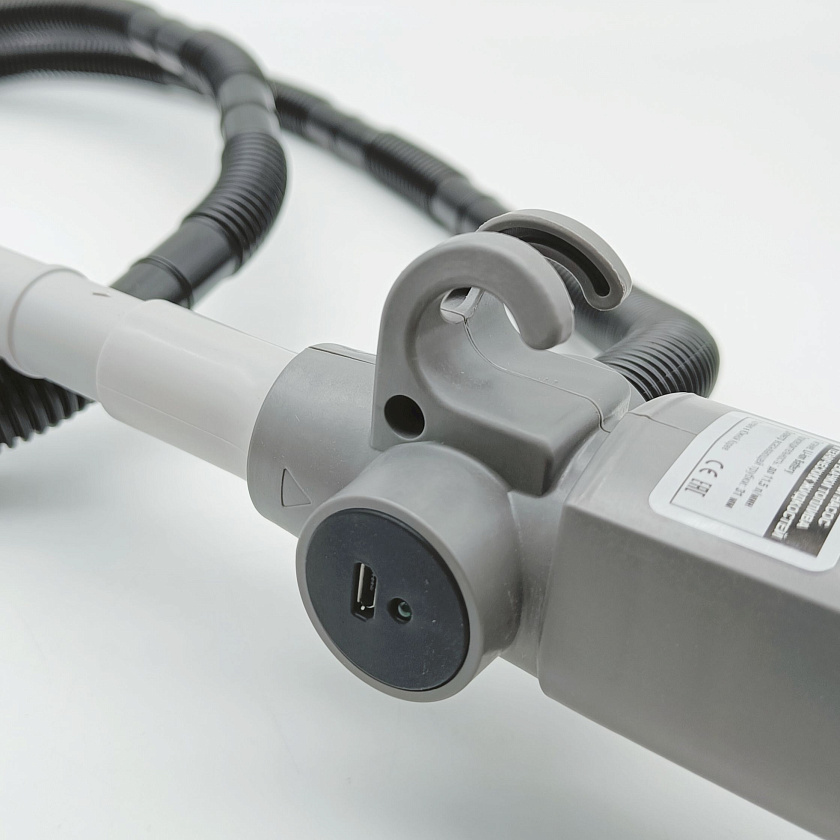 Насос SP-2050EP электрический с Li-ion батареей 2850 mAh 3,7V для перекачки топлива с заправочным пистолетом (мини насос для бензина, дизельного топлива солярки дизтоплива гсм воды жидкости керосина)