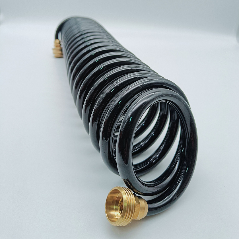 Палубный душ SeaFlo 4,8 Bar, 12V, 18.9 л/мин для мытья лодки, катера, яхты, автодома / комплект помывочный 12 вольт с водоподающей лодочной помпой (мембранный насос для подачи воды)