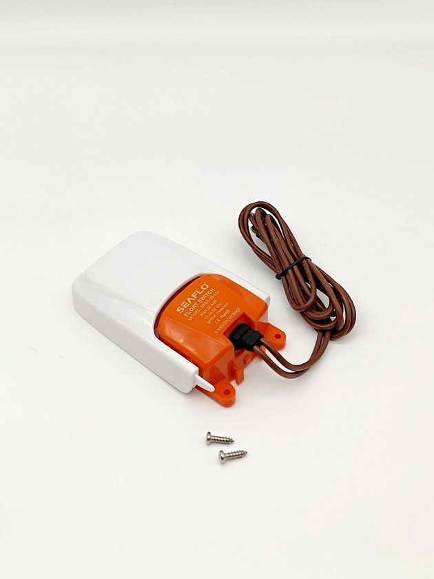 Поплавковый выключатель SeaFlo 12V/24V (25А) для насоса, переключатель / поплавок уровня воды для помпы