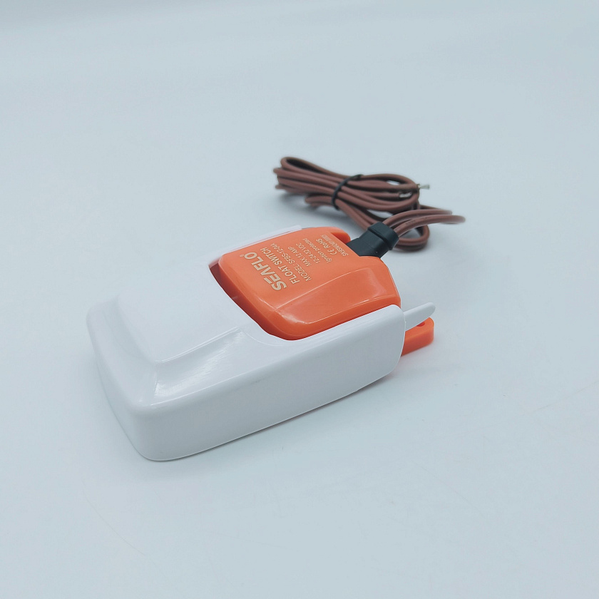 Поплавковый выключатель SeaFlo 12V/24V (12А) для насоса, переключатель / поплавок уровня воды для помпы