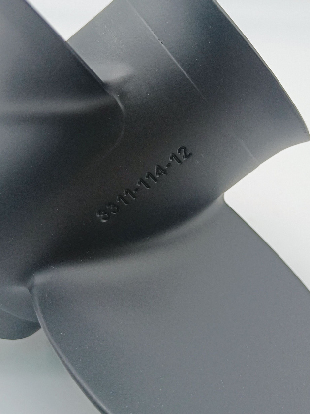 Для лодочного мотора Yamaha (Ямаха) 25 - 60 л.с. гребной винт SOLAS (Тайвань) 12 шаг, диаметр 11,4 дюйма, 13 шлицов на валу, 3 лопасти, алюминиевый серия AMITA 3